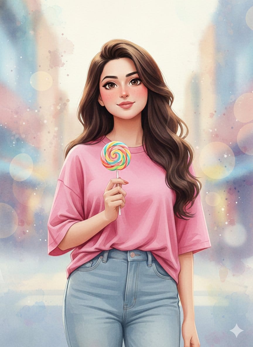 3D Anime Watercolor Style Transfer - Prompt de IA