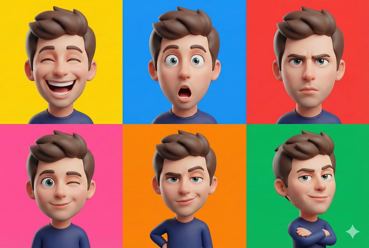 3D Caricature Style Transfer Prompt - AI提示词