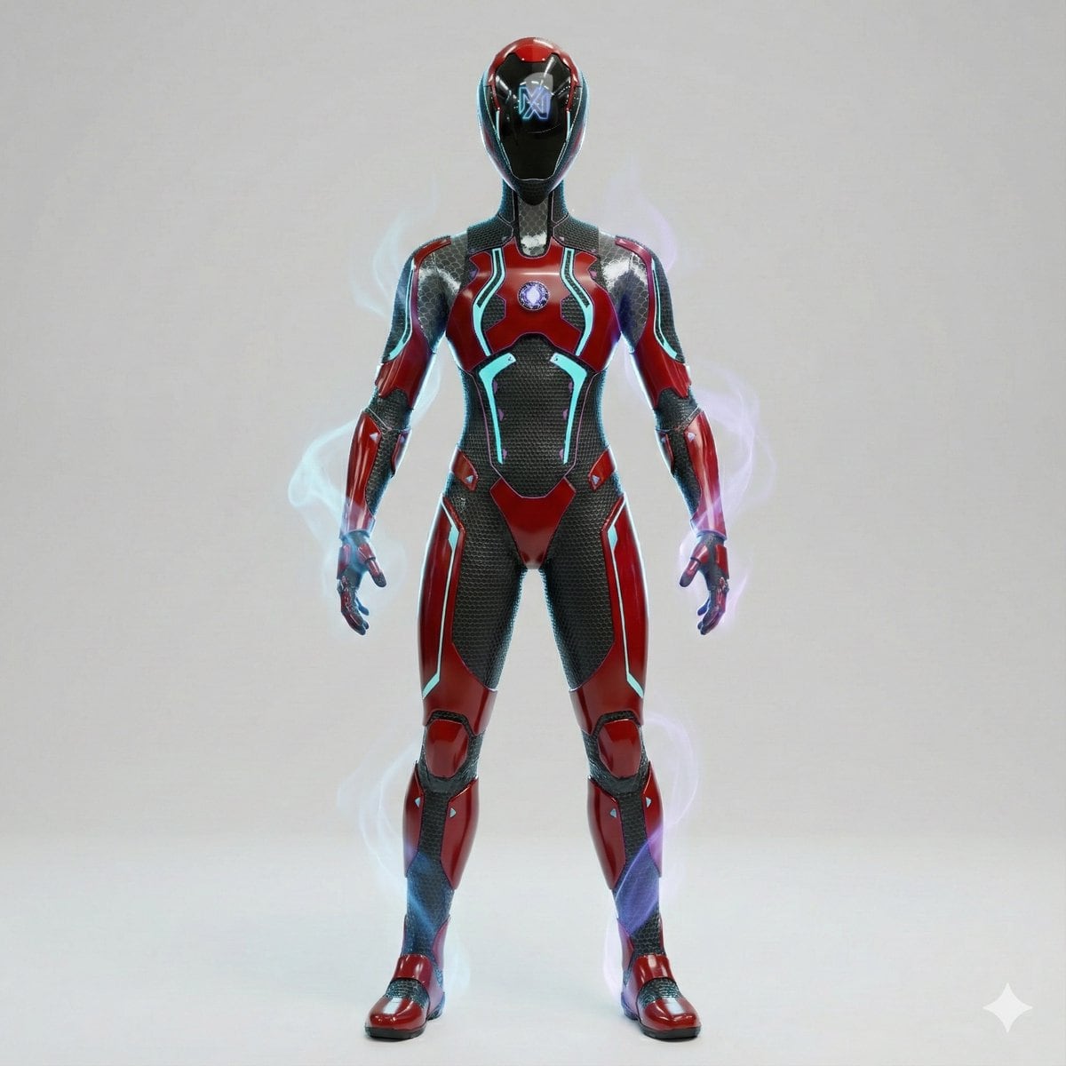 3D Cinematic Character Render with Adaptive Magic Aura - Prompt IA