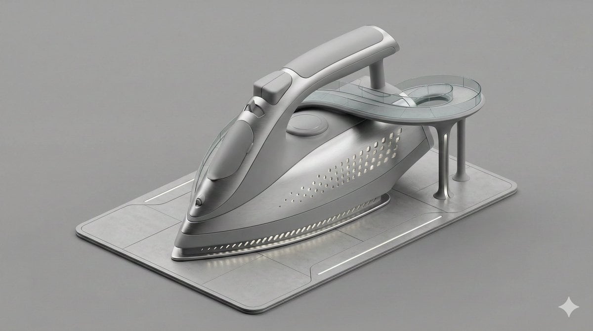 3D Isometric Diorama of a Household Object as Architecture - AI Generated Realistic Style Image Example