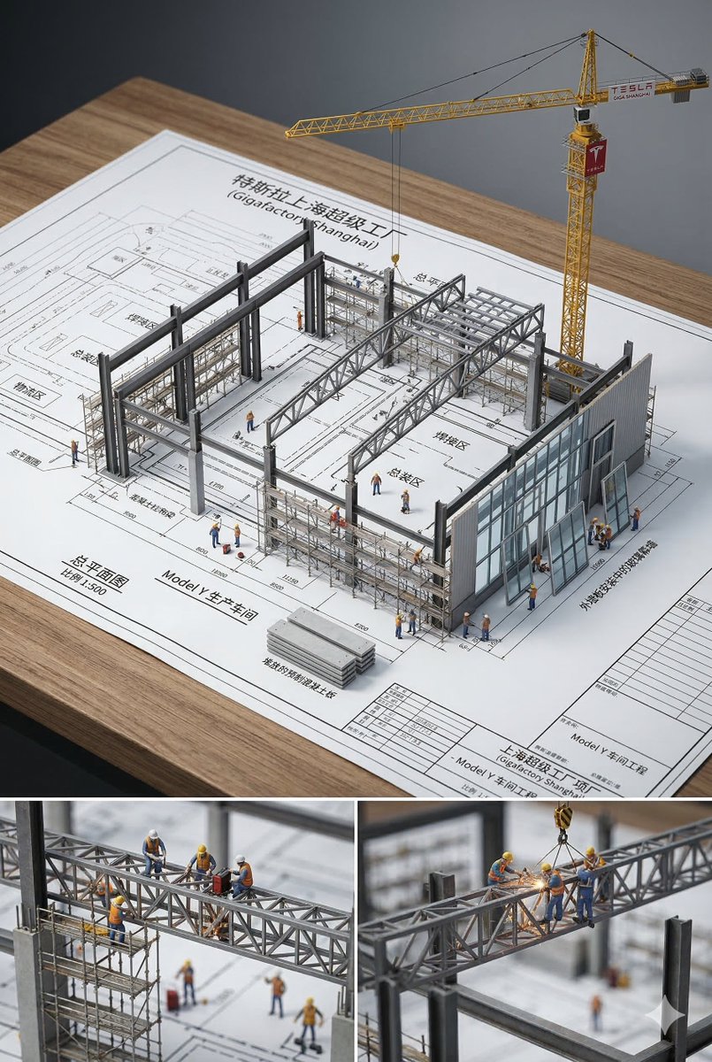 Preview image for 3D Miniature Architectural Blueprint prompt