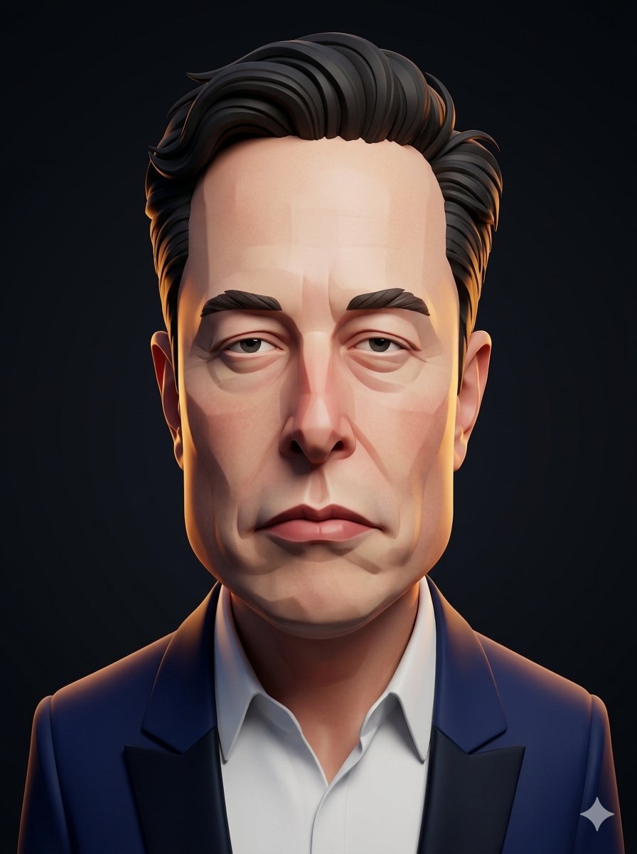 Preview image for 3D Stylized Caricature Portrait prompt