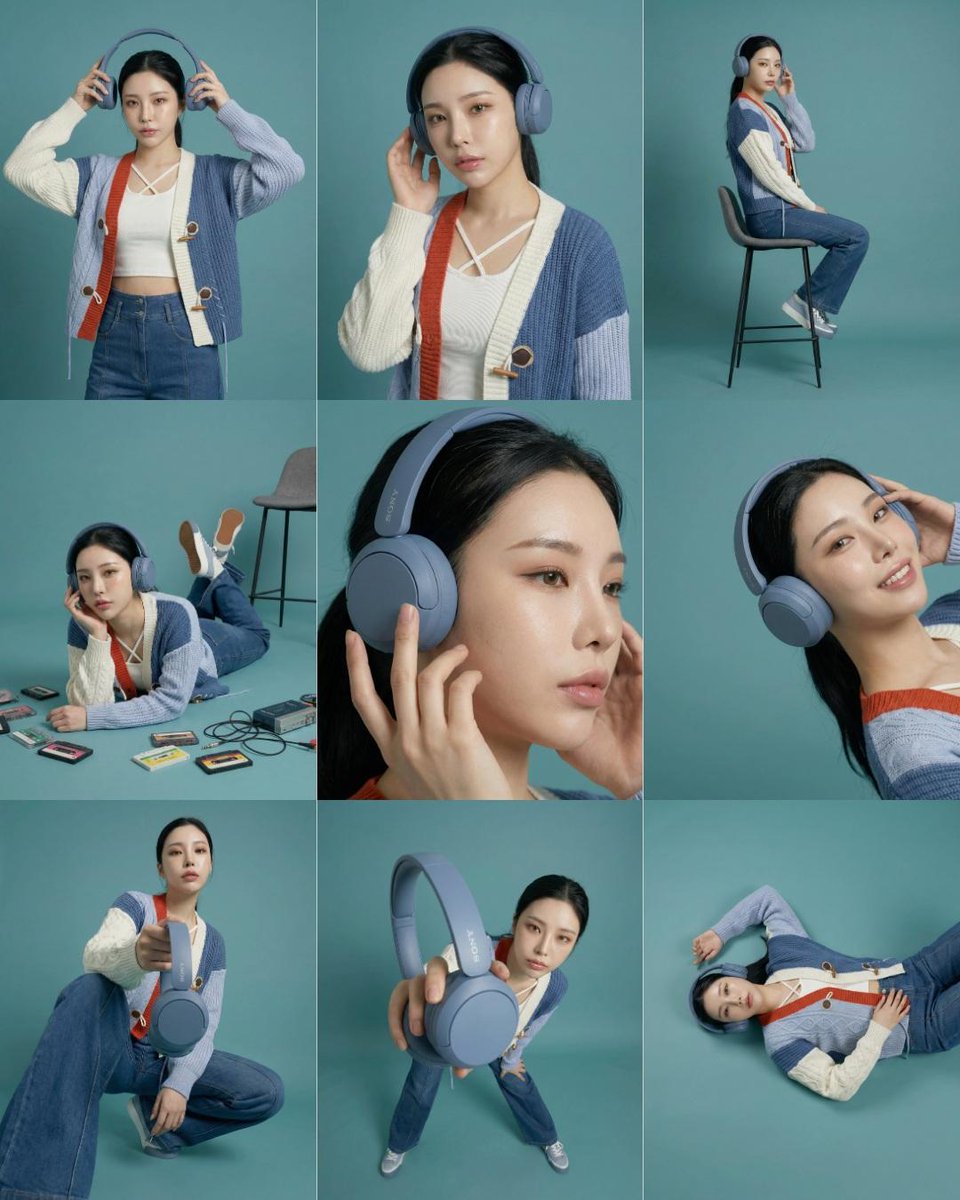 Preview image for 3x3 Storyboard Grid of a Young East Asian Woman prompt