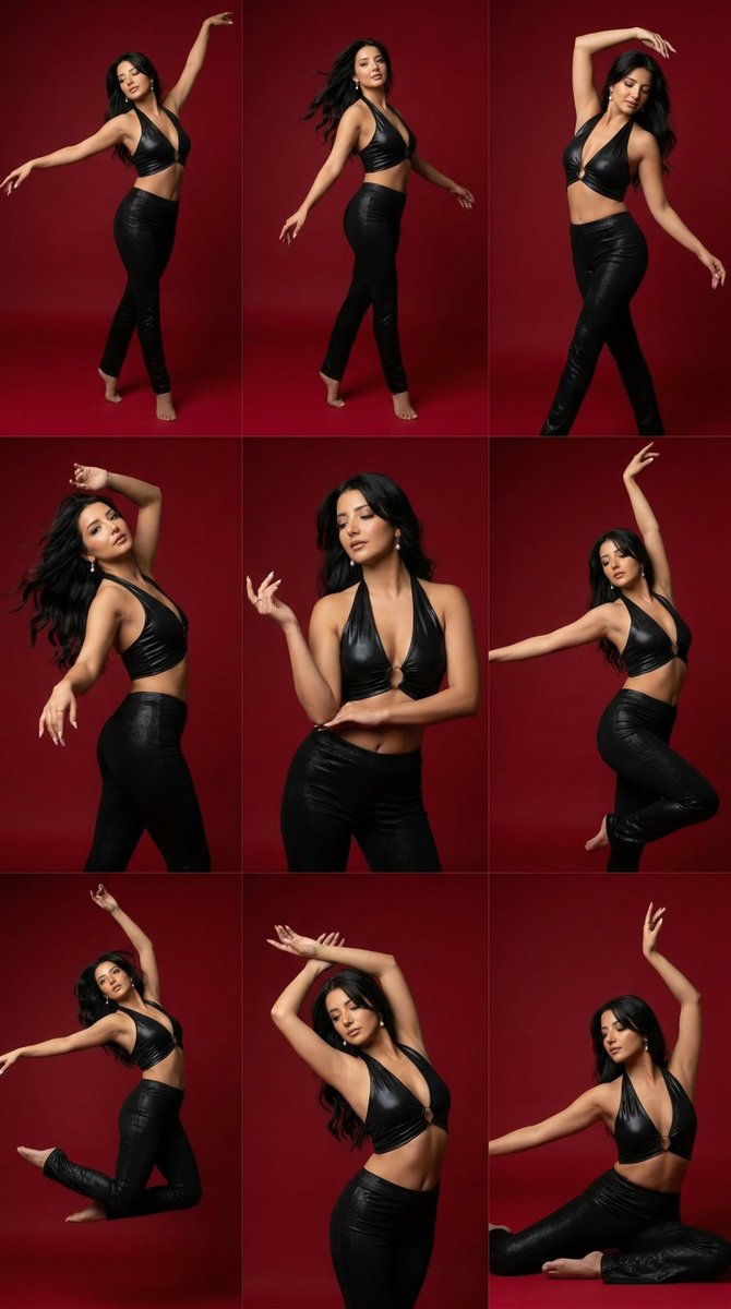 Preview image for 9-Panel Dance Editorial Grid Prompt prompt