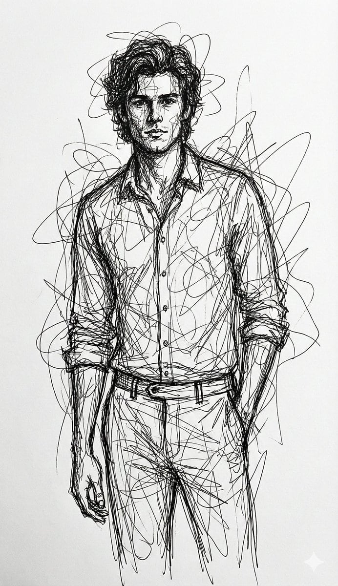 Abstract Chaotic Scribble Art Prompt - Prompt de IA
