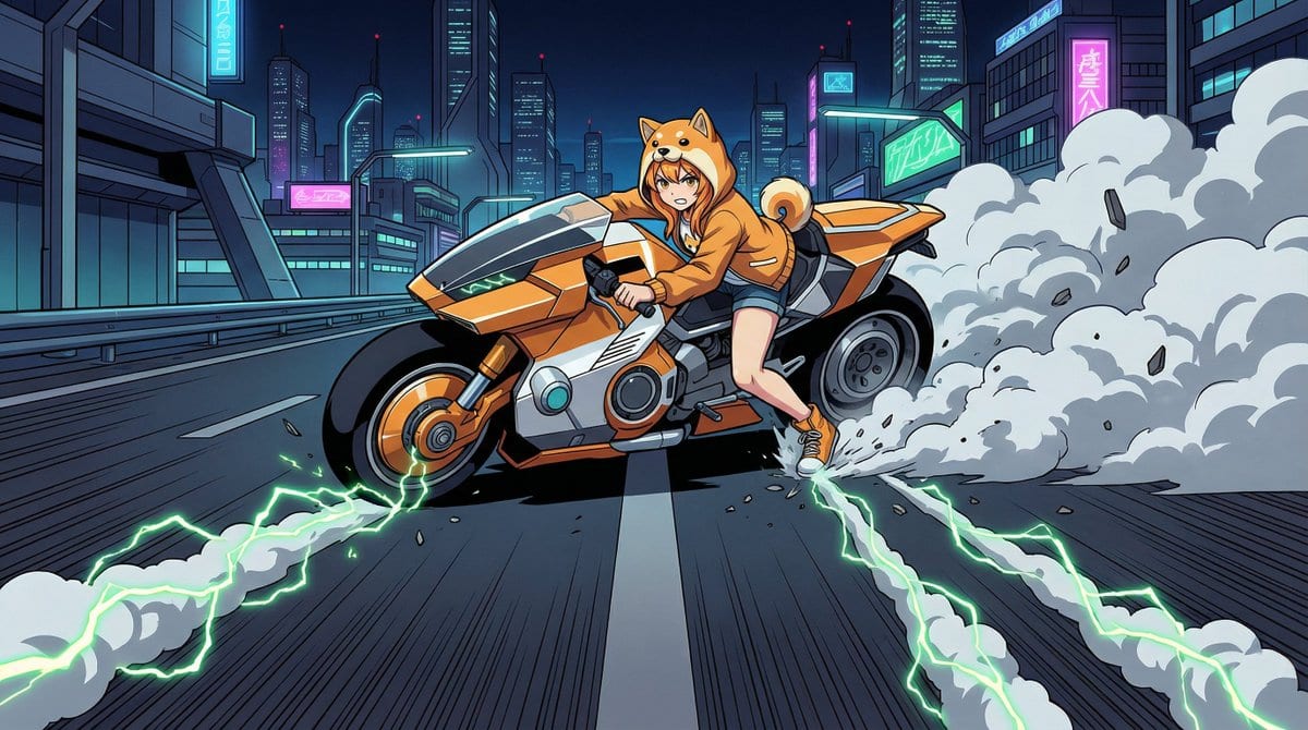 AKIRA 'Slide Brake Scene' Recreation Prompt - نص توجيهي للذكاء الاصطناعي