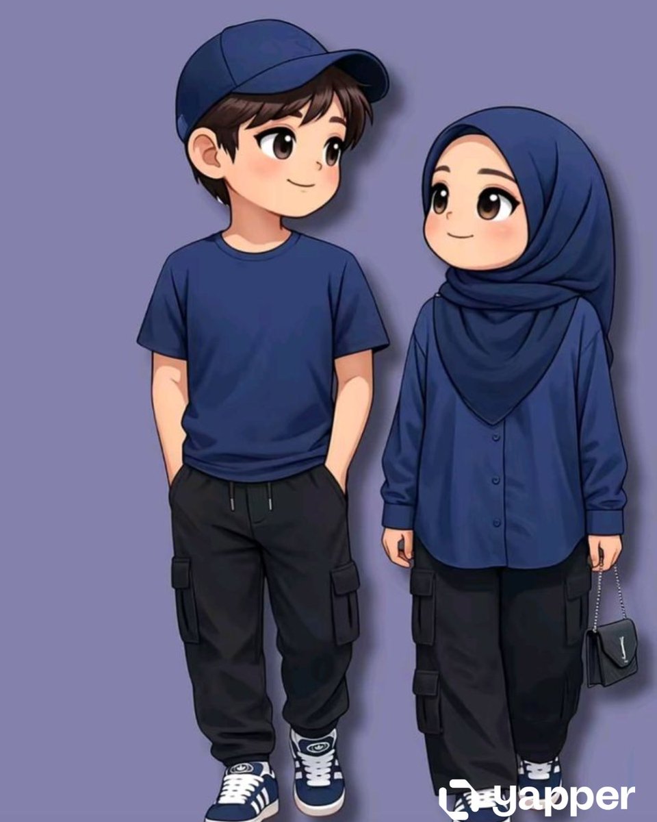 Preview image for Anime Couple Vector Illustration prompt