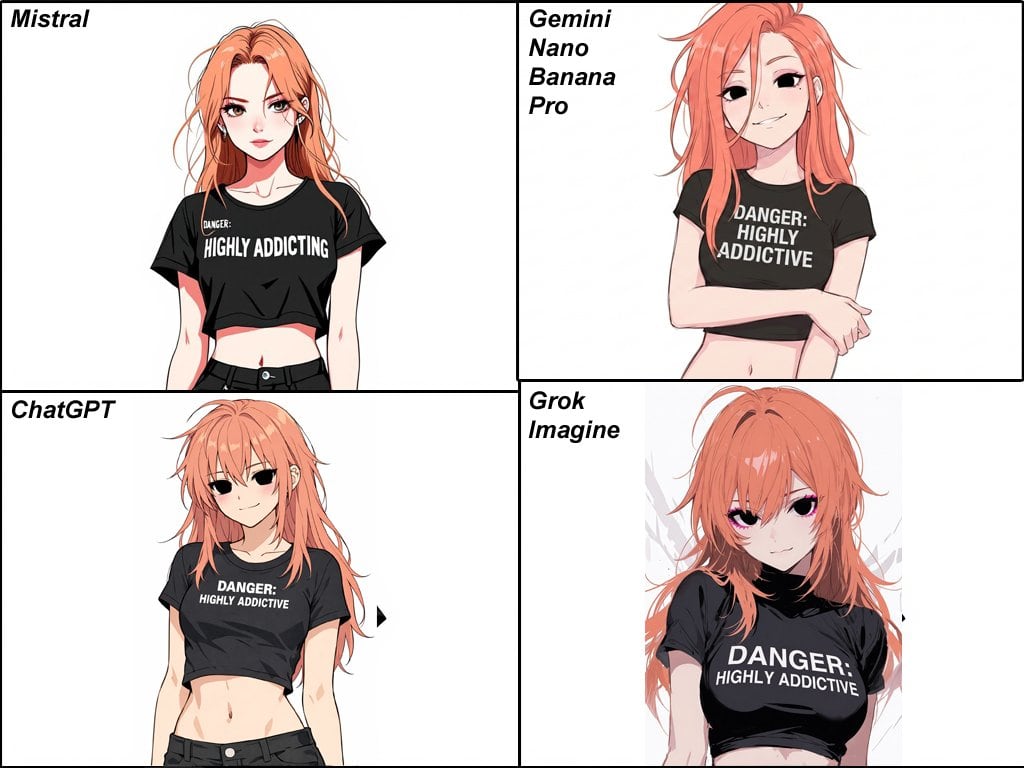 Anime Egirl Illustration Prompt Shootout - AI Prompt