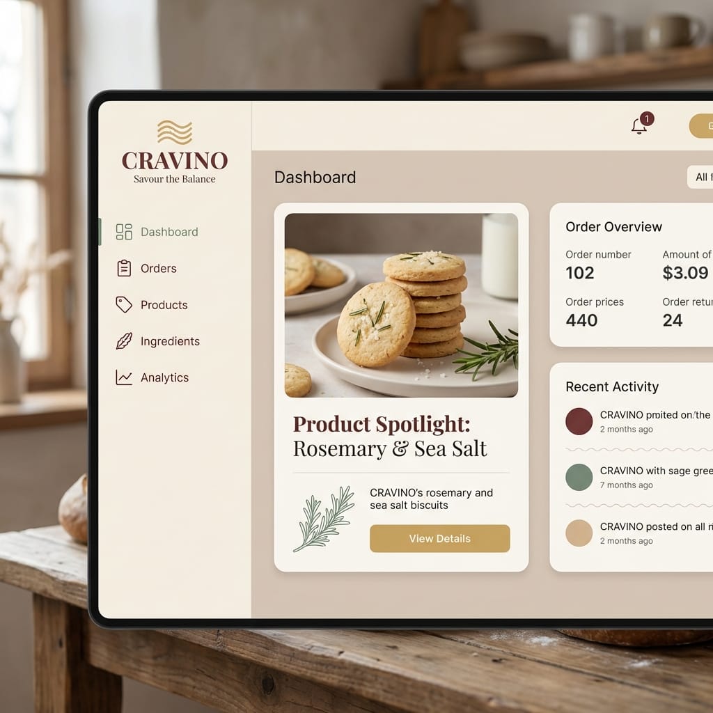 Preview image for Atmospheric Product Interface Visual Prompt for SaaS UI prompt