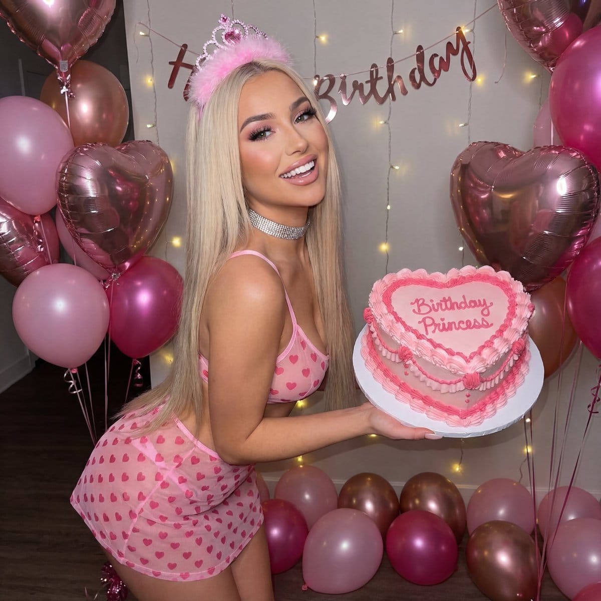 Barbie-Core Birthday Girl Celebration - Промпт ИИ