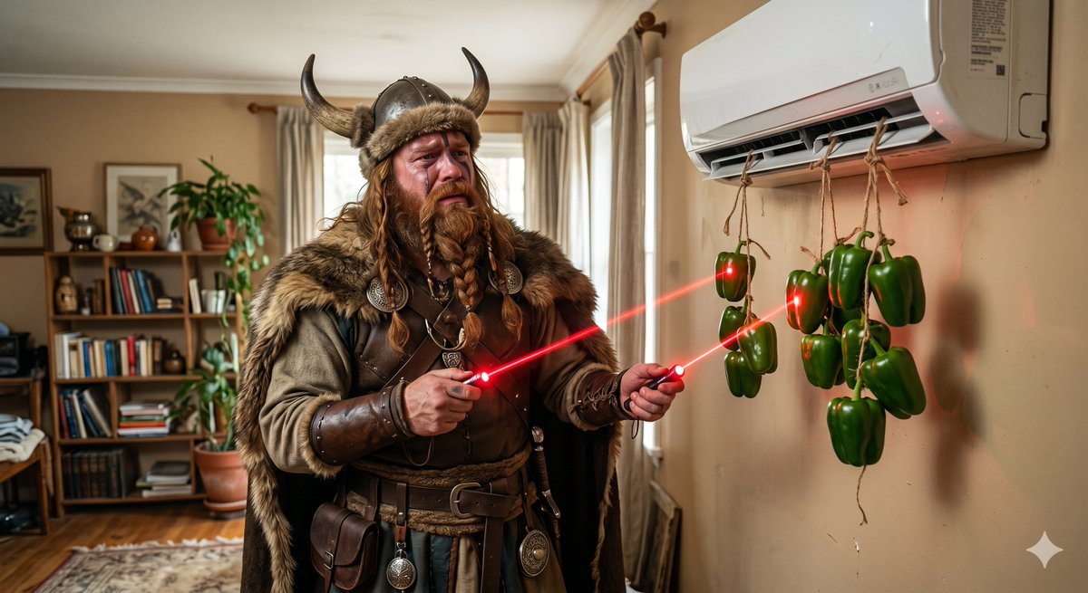 Preview image for Bell Peppers versus Viking Battle prompt