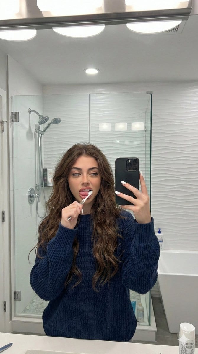 Candid Mirror Selfie Prompt for Image Generation - KI-Prompt