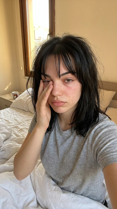 Preview image for Candid Morning Bedhead Selfie prompt
