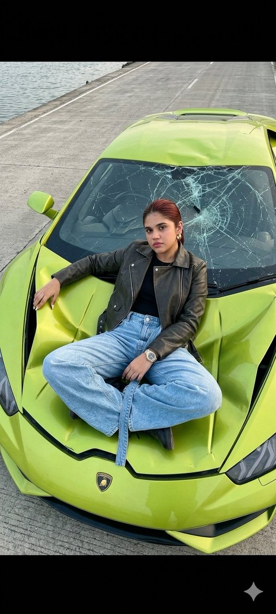 Preview image for Candid Phone Photo Crushed Car prompt