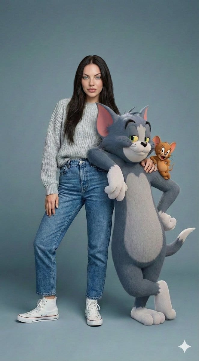 Cartoon Character Crossover Prompts (Pink Panther & Tom and Jerry) - Prompt IA