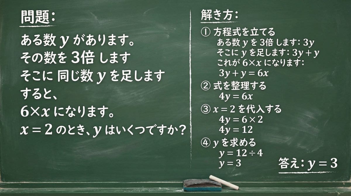 Chalkboard Math Problem Image Generation - KI-Prompt