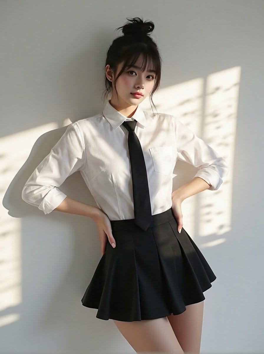 Change clothing to match reference outfit - AI Generated AI Art Style Image Example