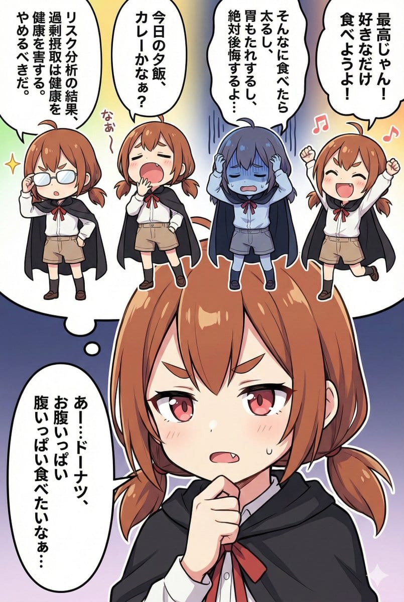 Character Inner Monologue Comic Prompt (Japanese) - Prompt IA