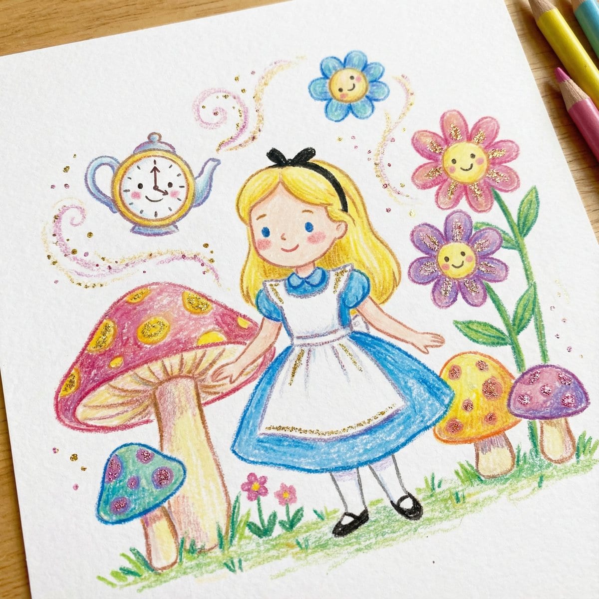 Children's Book Illustration Style Prompt for Character Drawing - Prompt IA