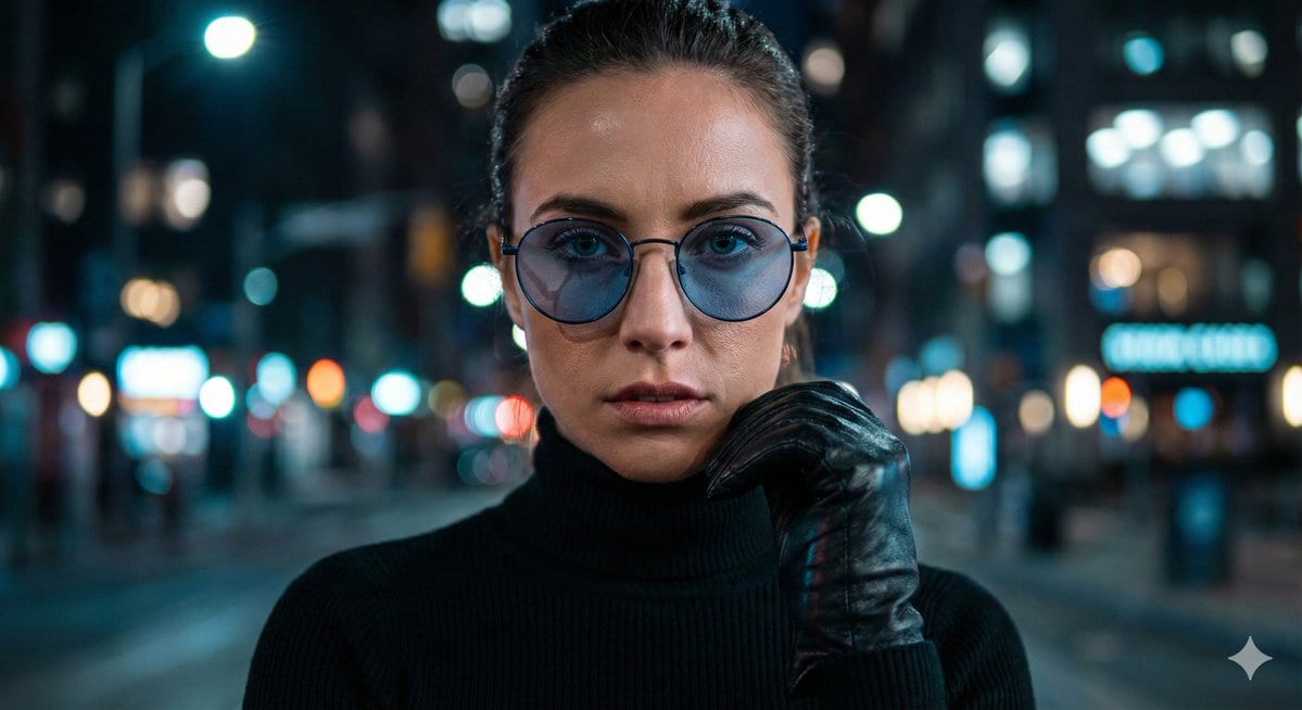 Cinematic Close-Up Portrait Prompt with Dark Luxury Aesthetic - Промпт ИИ