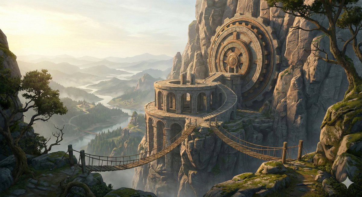 Preview image for Cinematic Concept Art for Ancient Astronomical Observatory prompt
