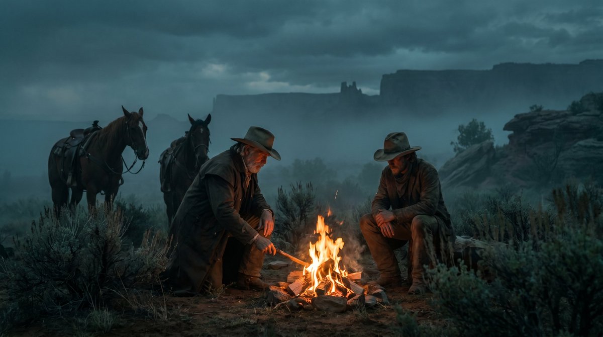 Preview image for Cinematic Cowboy Style Reference Prompt prompt