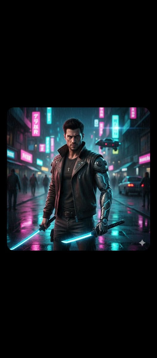 Cinematic Cyberpunk Tokyo Street Scene Prompt - Prompt IA