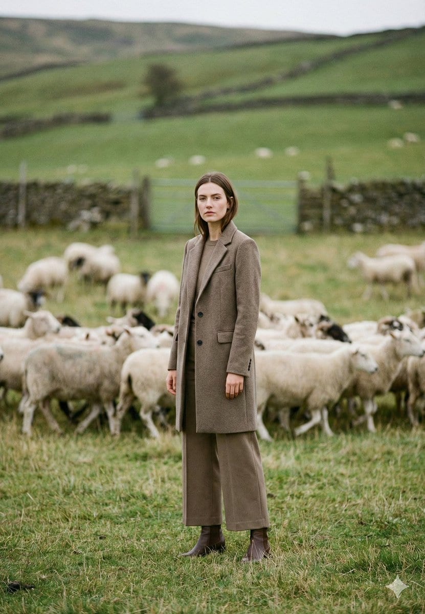 Preview image for Cinematic Editorial Portrait in European Countryside prompt