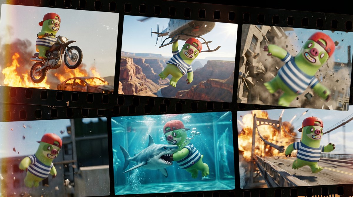 Preview image for Cinematic Film Roll Archive prompt