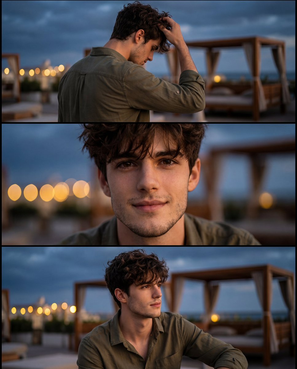 Preview image for Cinematic Identity-Consistent Portrait Collage prompt