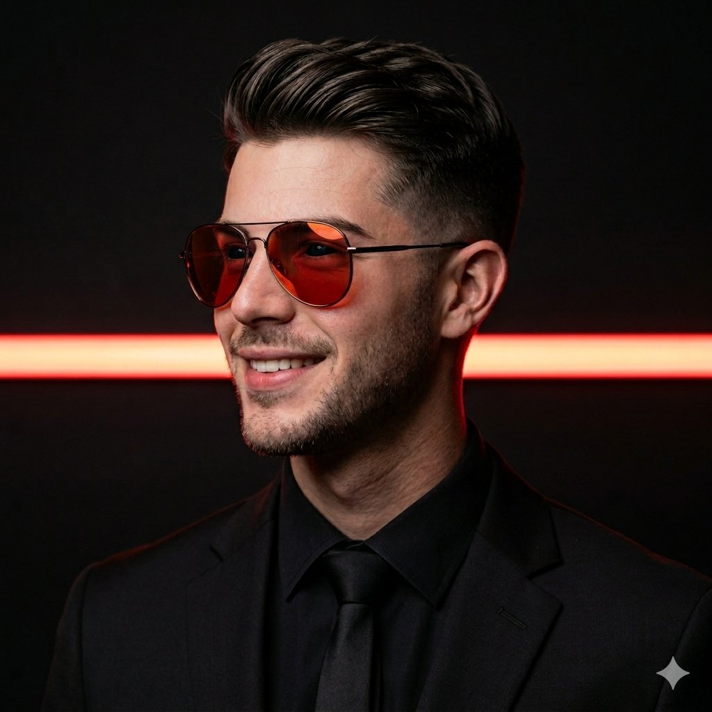 Preview image for Cinematic Man in Tailored Suit prompt