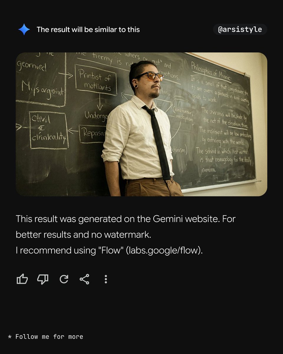 Cinematic Medium Shot with Chalkboard Background Prompt - AI Art AI Generated Artwork