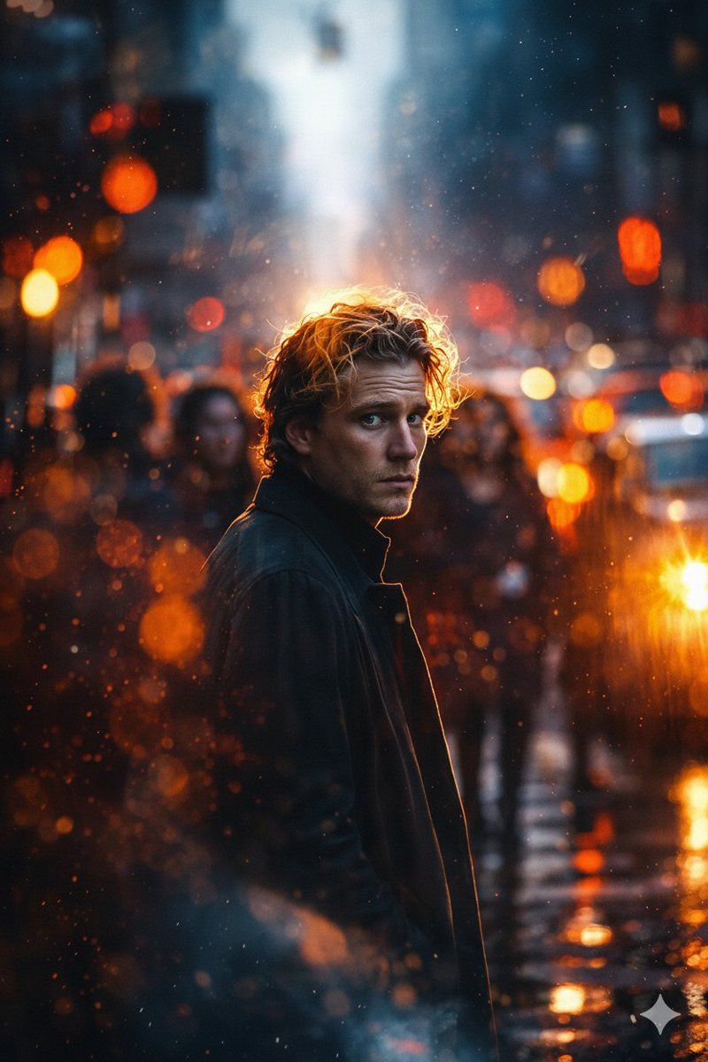 Preview image for Cinematic Night Portrait with Teal and Orange Contrast prompt