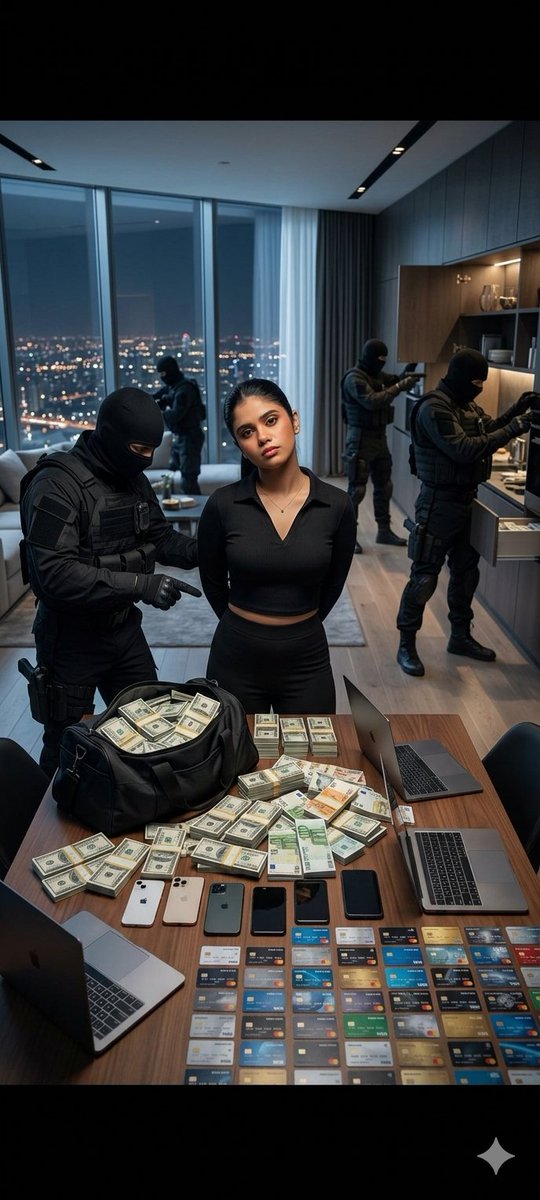 Preview image for Cinematic police raid scene prompt