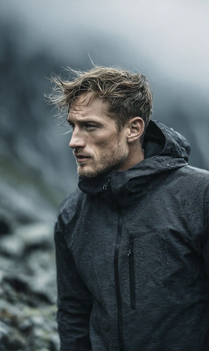 Cinematic Scandinavian Outdoor Portrait - AI 프롬프트