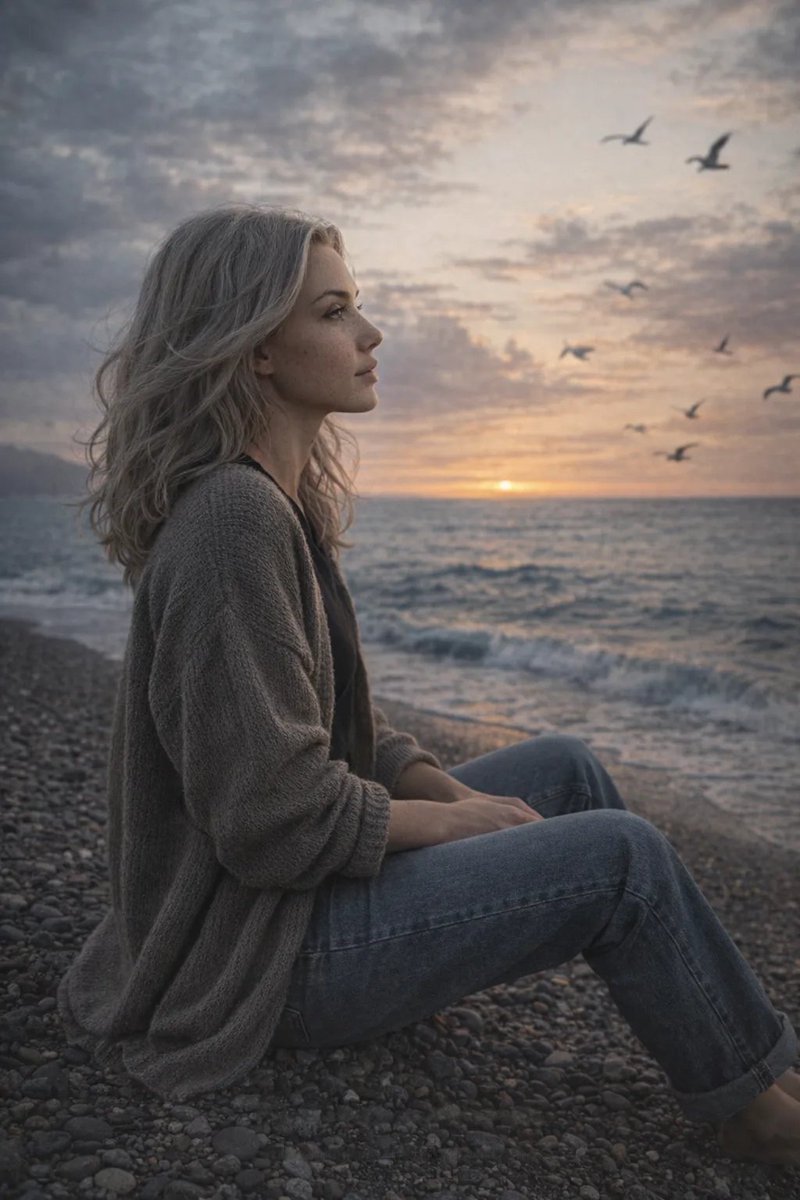Preview image for Cinematic Seaside Scene Prompt with Detailed Texture Requirements prompt