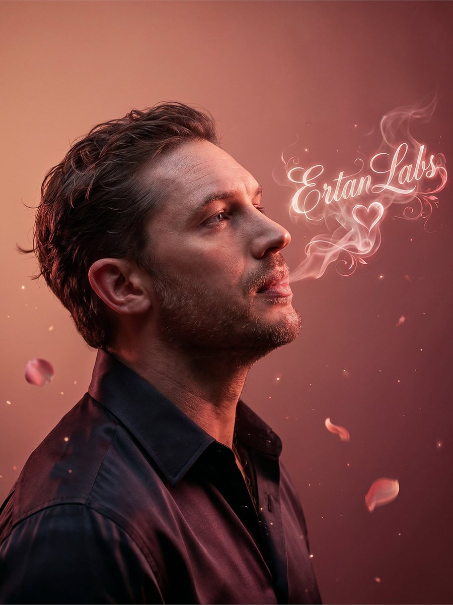 Preview image for Cinematic Smoke Calligraphy Portrait prompt
