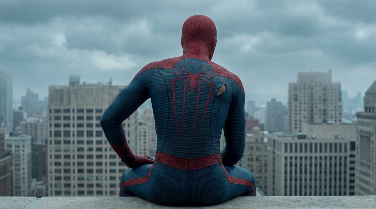 Preview image for Cinematic Superhero Rooftop Prompt prompt