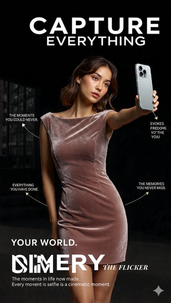 Preview image for Cinematic velvet fashion advertisement prompt