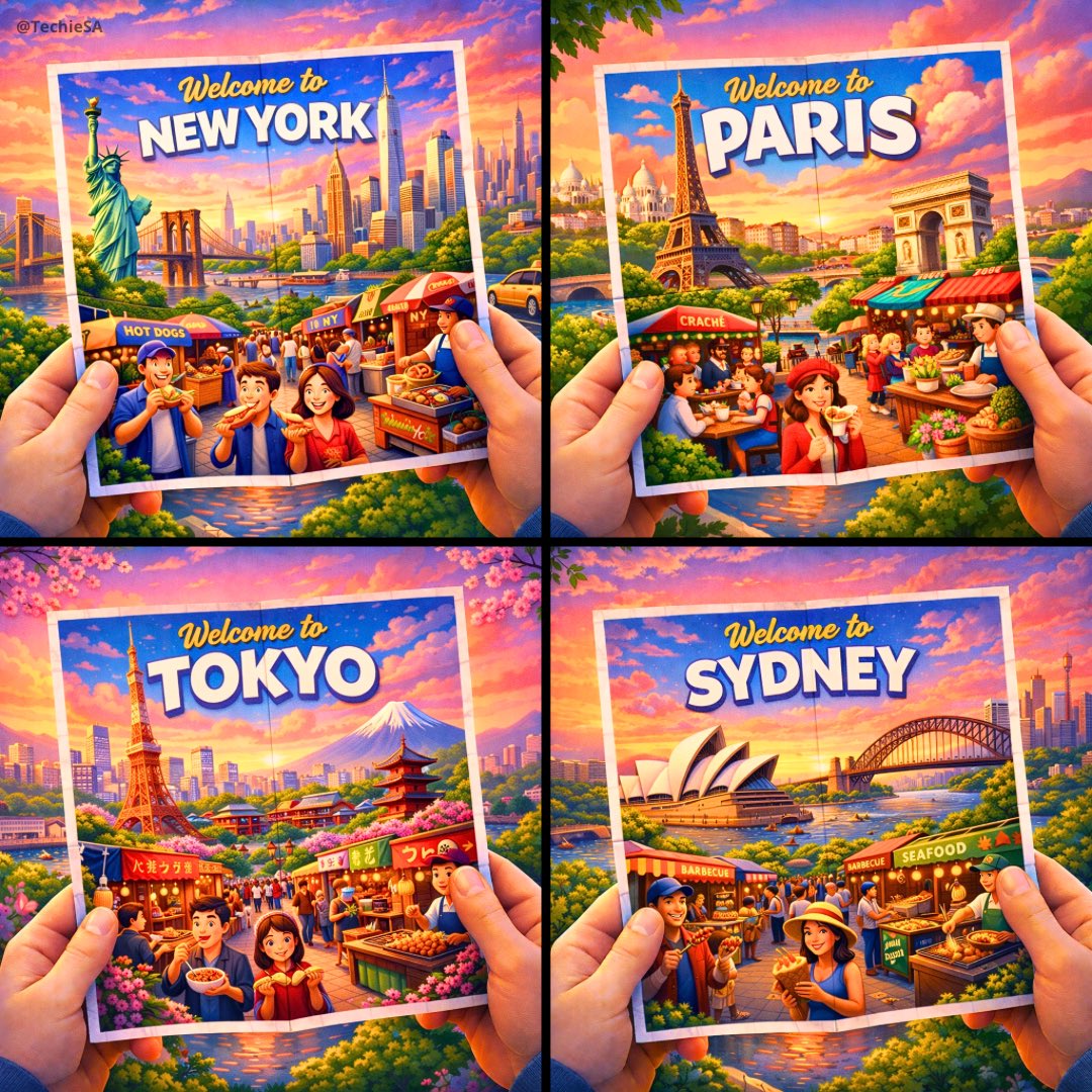 City Poster prompt tested on GPT-1.5 - AI Generated AI Art Style Image Example