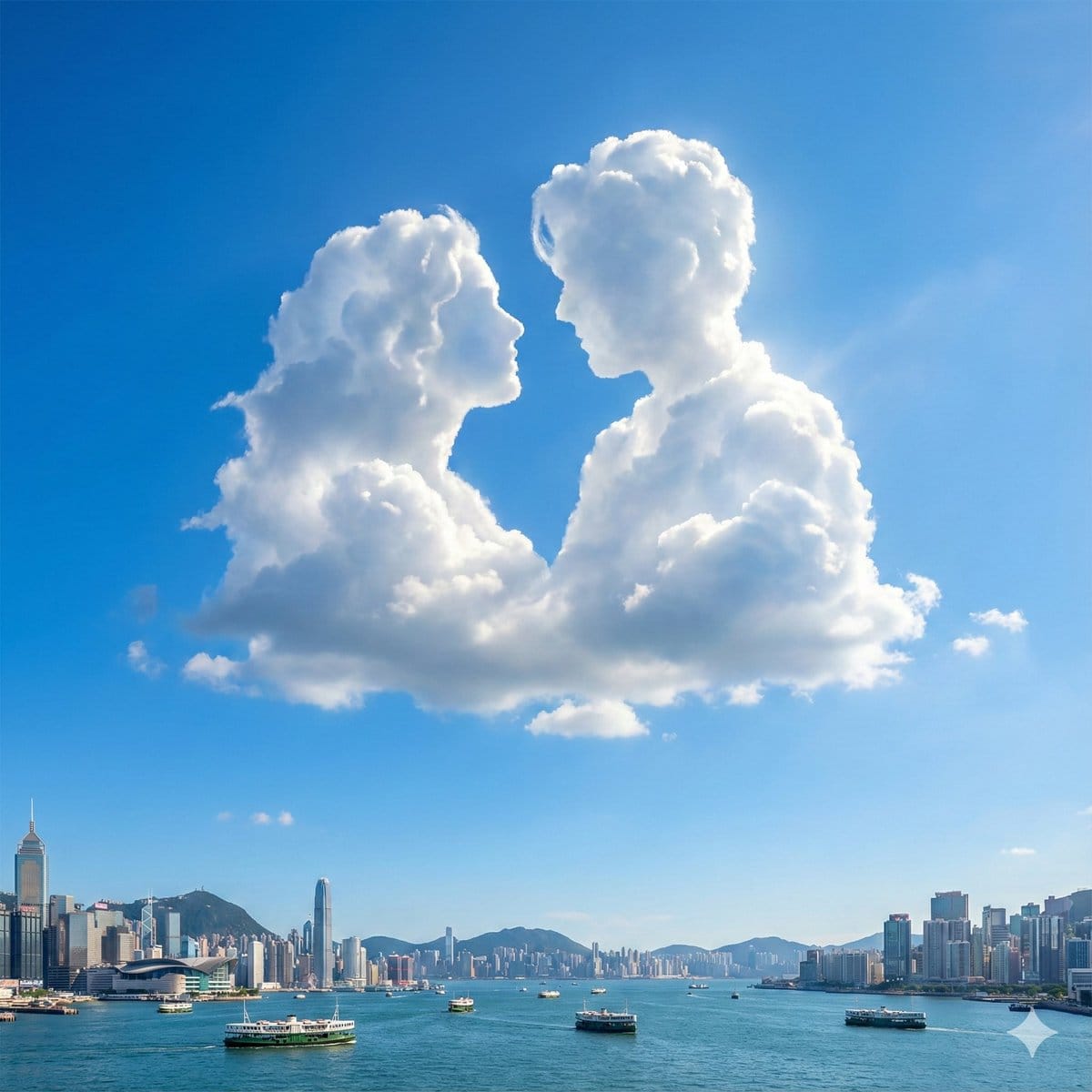 Cloud Silhouette Drop-in Prompt Template - AI Prompt