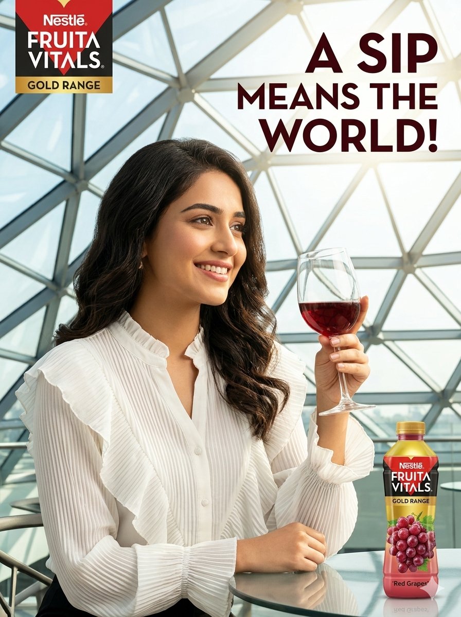 Preview image for Commercial Beverage Advertisement Scene prompt
