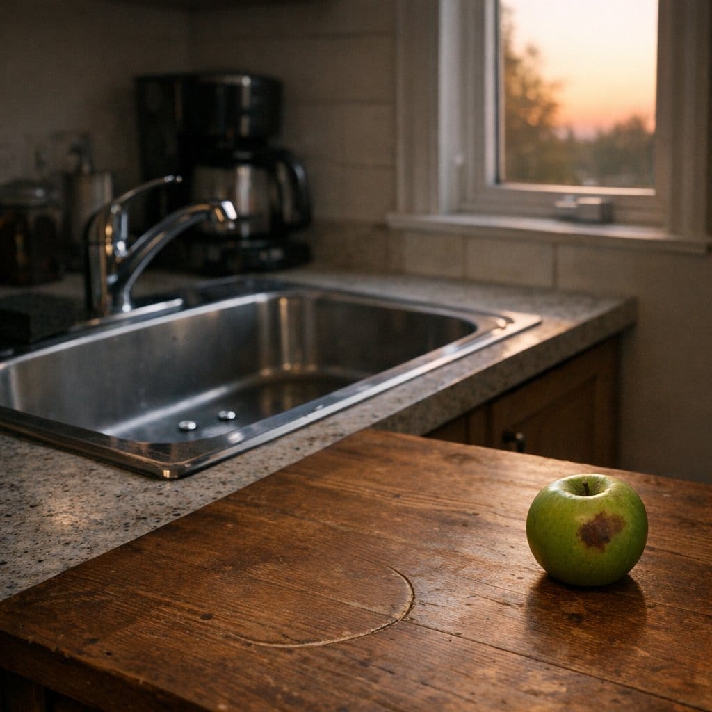 Constraint Fidelity Test: Kitchen Scene - AI Prompt