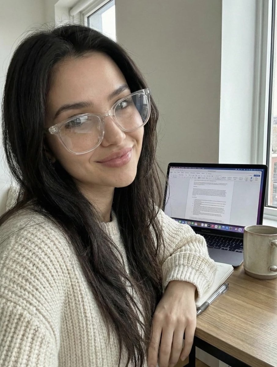 Cozy Work-From-Home Portrait Prompt - AI 프롬프트