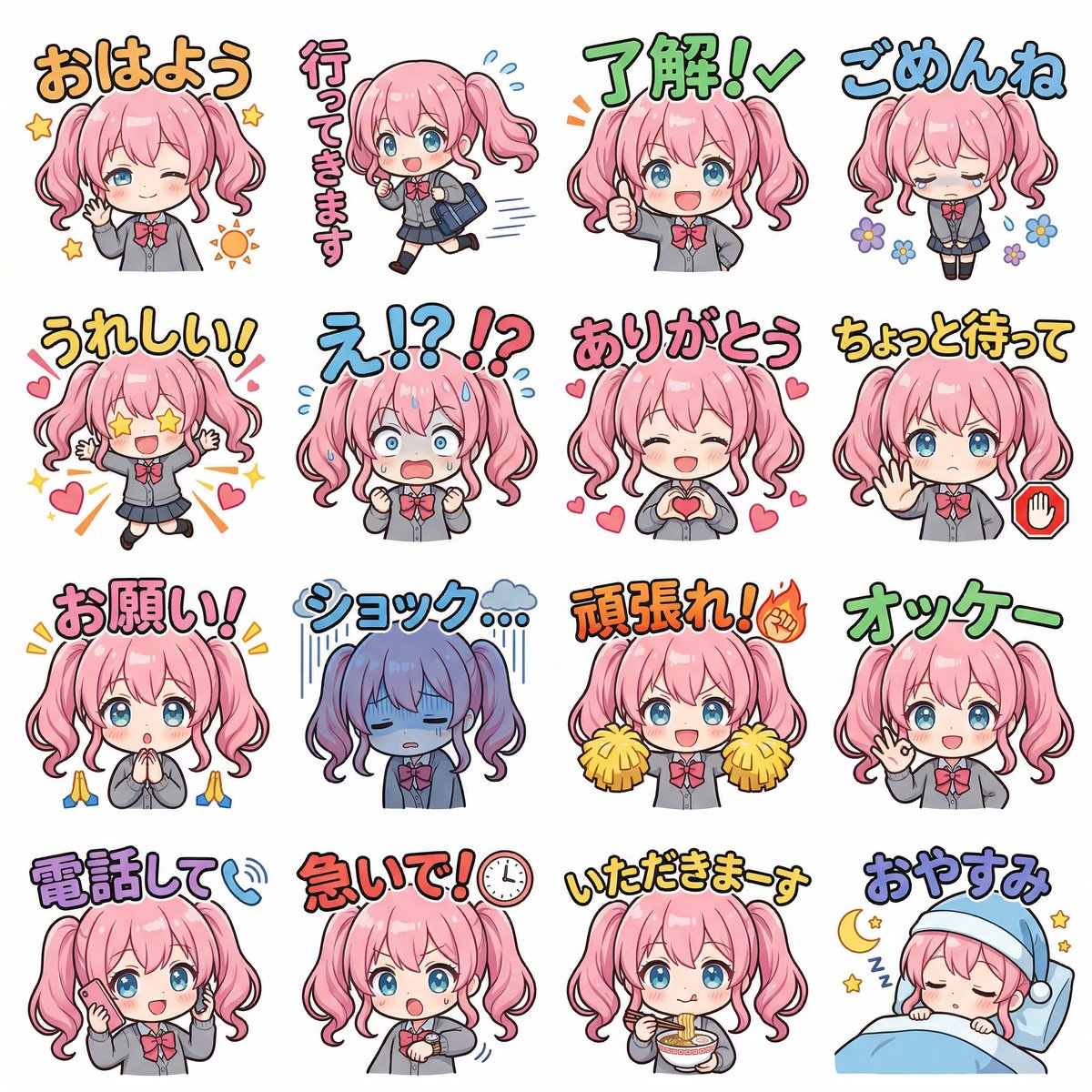Preview image for Creating LINE Stickers with Nano Banana 2 prompt