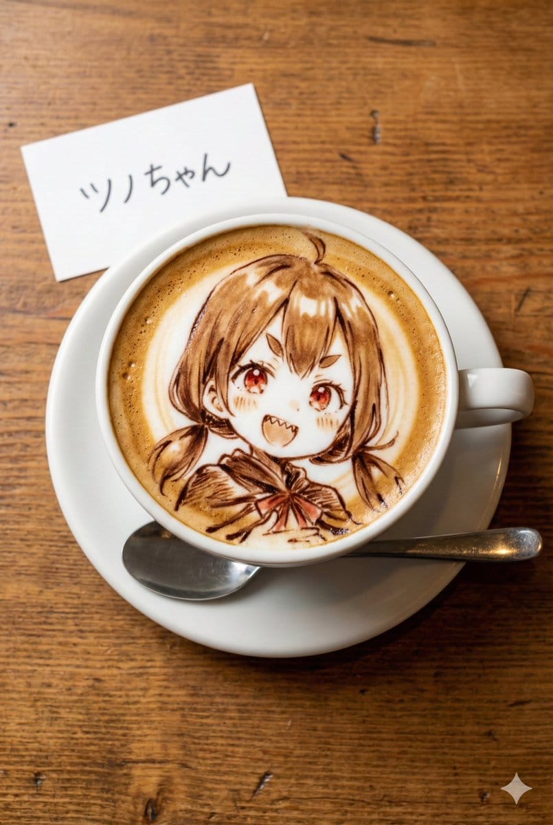 Custom Character Latte Art Generation Prompt - Prompt IA
