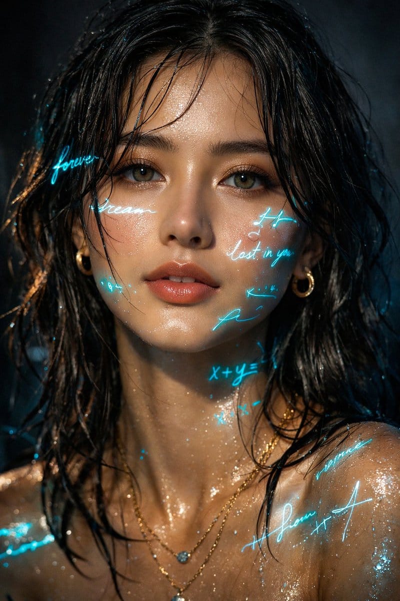 Cyber-Poetry Portrait Projection Prompt - Prompt de IA