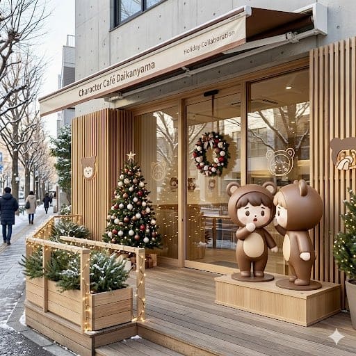 Daikan-yama Collaboration Cafe Generator (Christmas Theme) - Prompt IA