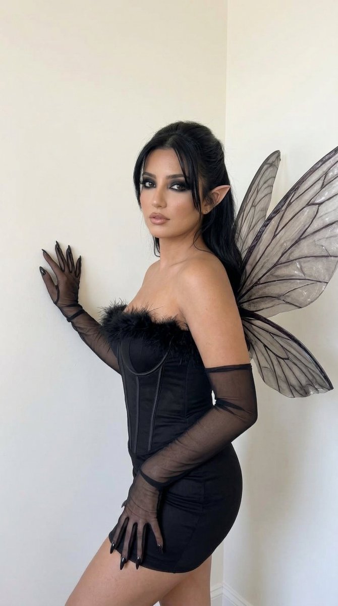 Preview image for Dark Fantasy Fashion Portrait Prompt prompt