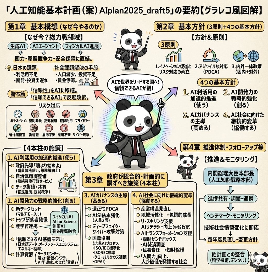 Detailed Japanese Graphic Recording Summary - Prompt IA
